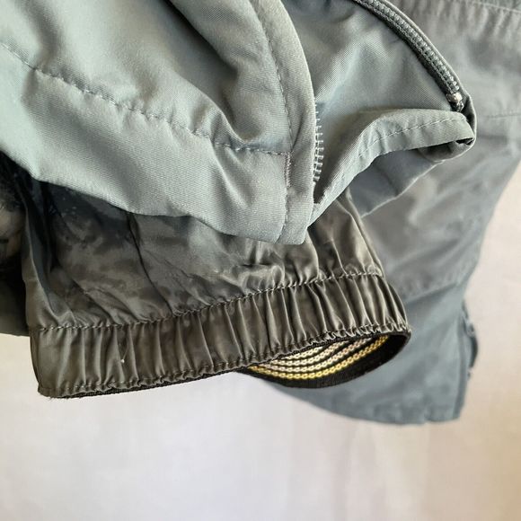 Lands End The Squall Ski Bib Snow Pants Blue/Slate Blue Kids Size 4 - Picture 10 of 12